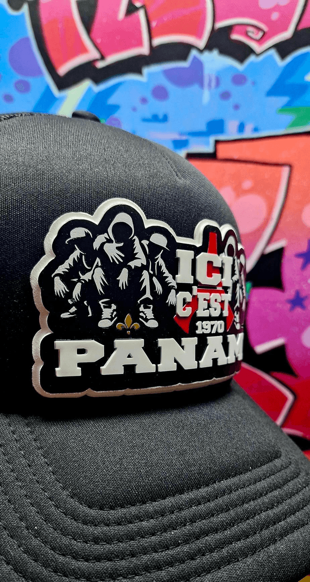 #04 CASQUETTE CUSTOM 3D ICI C'EST PANAM EN STREET URBAN 