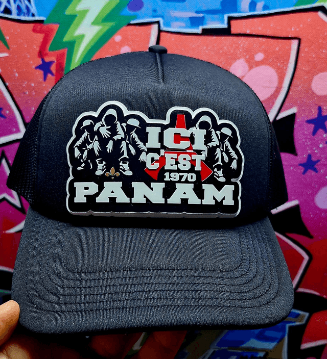 #04 CASQUETTE CUSTOM 3D ICI C'EST PANAM EN STREET URBAN 