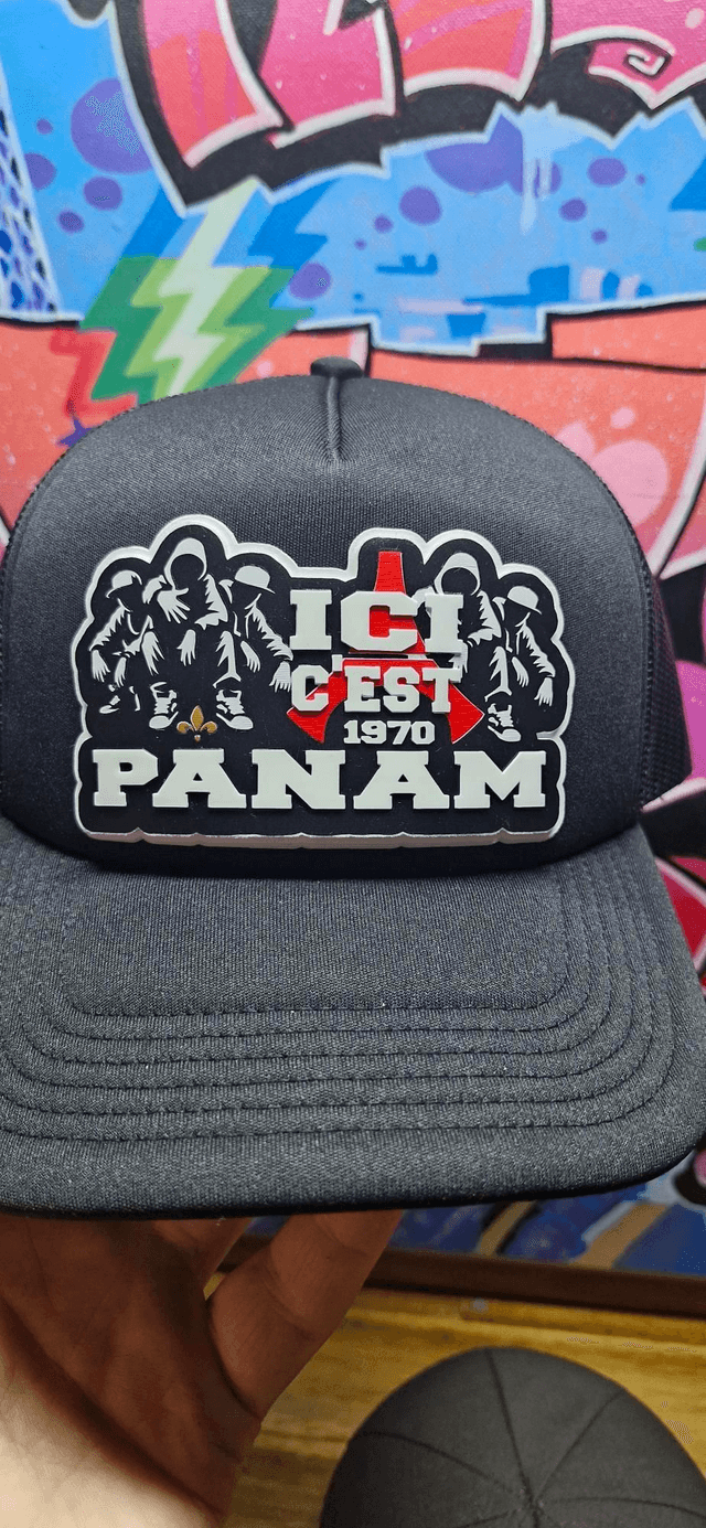 #04 CASQUETTE CUSTOM 3D ICI C'EST PANAM EN STREET URBAN 