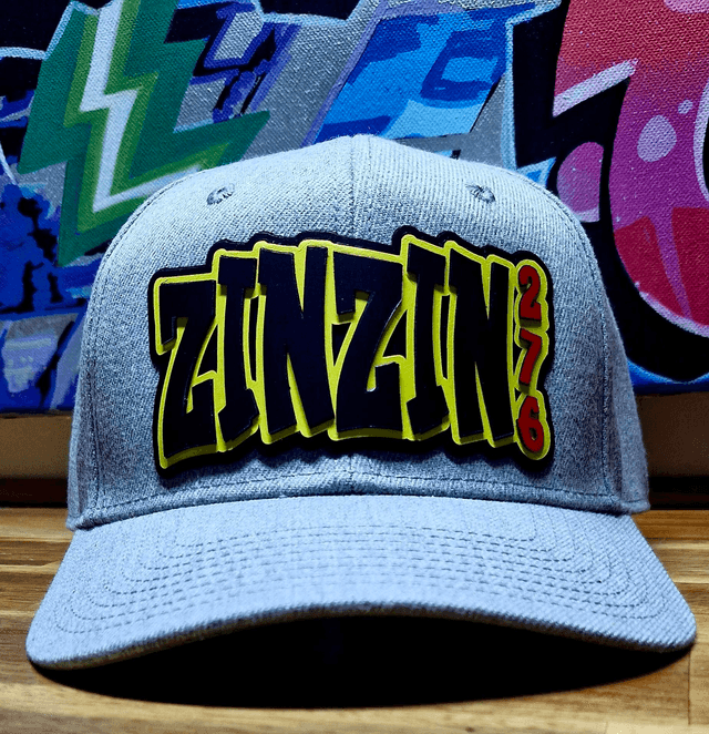 #08 CASQUETTE CUSTOM 3D ZINZIN GRAFFITI URBAIN STREET 