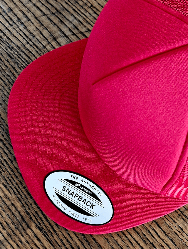 🧢 CASQUETTE FLEXFIT FOAM TRUCKER CUSTOM 3D COMPRIS*